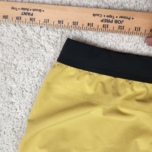 Ten Thousand Running Shorts Yellow 7" Interval Short Size Large L Huckberry Ruck - Picture 5 of 6